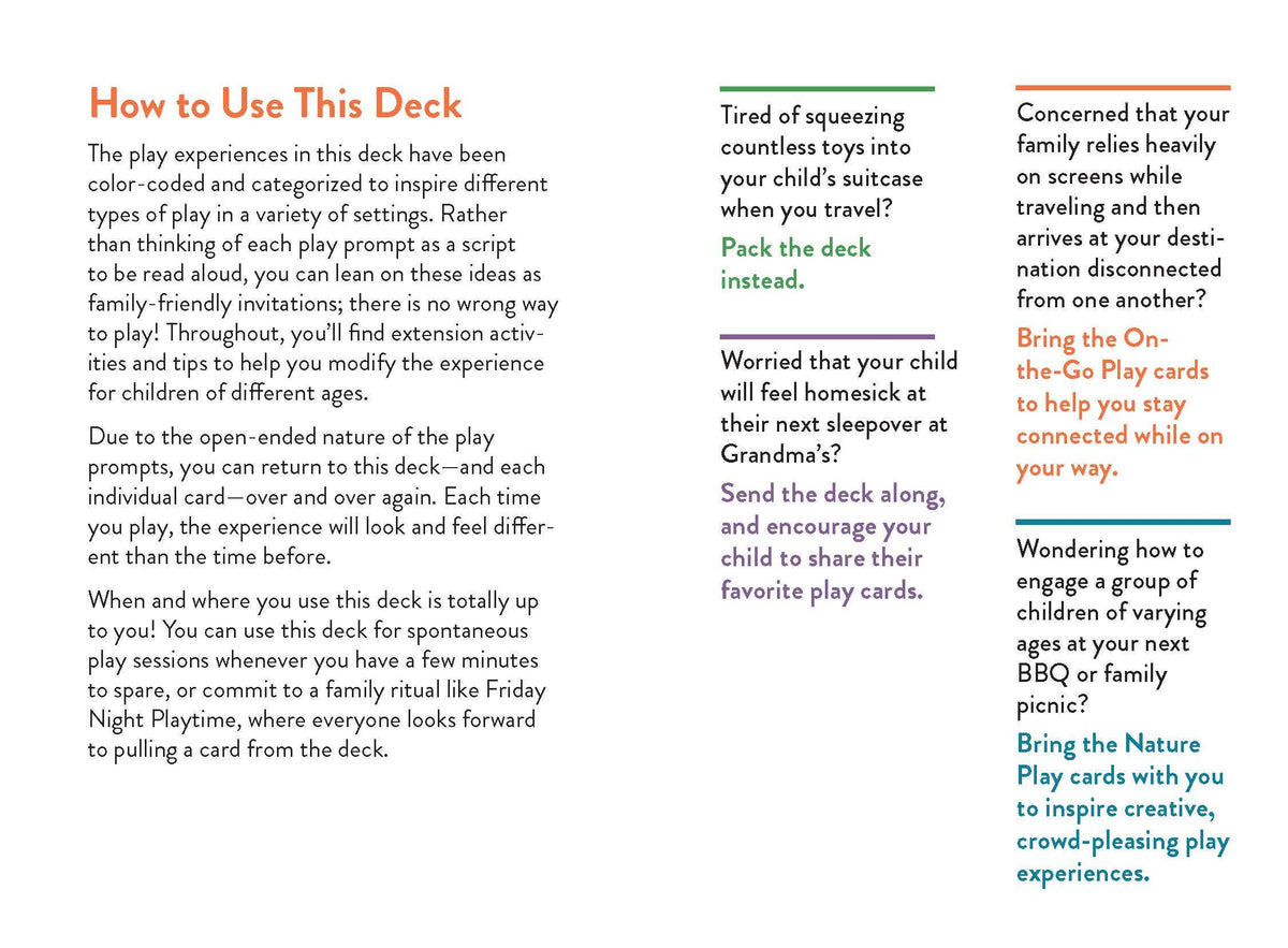 Family Play Deck