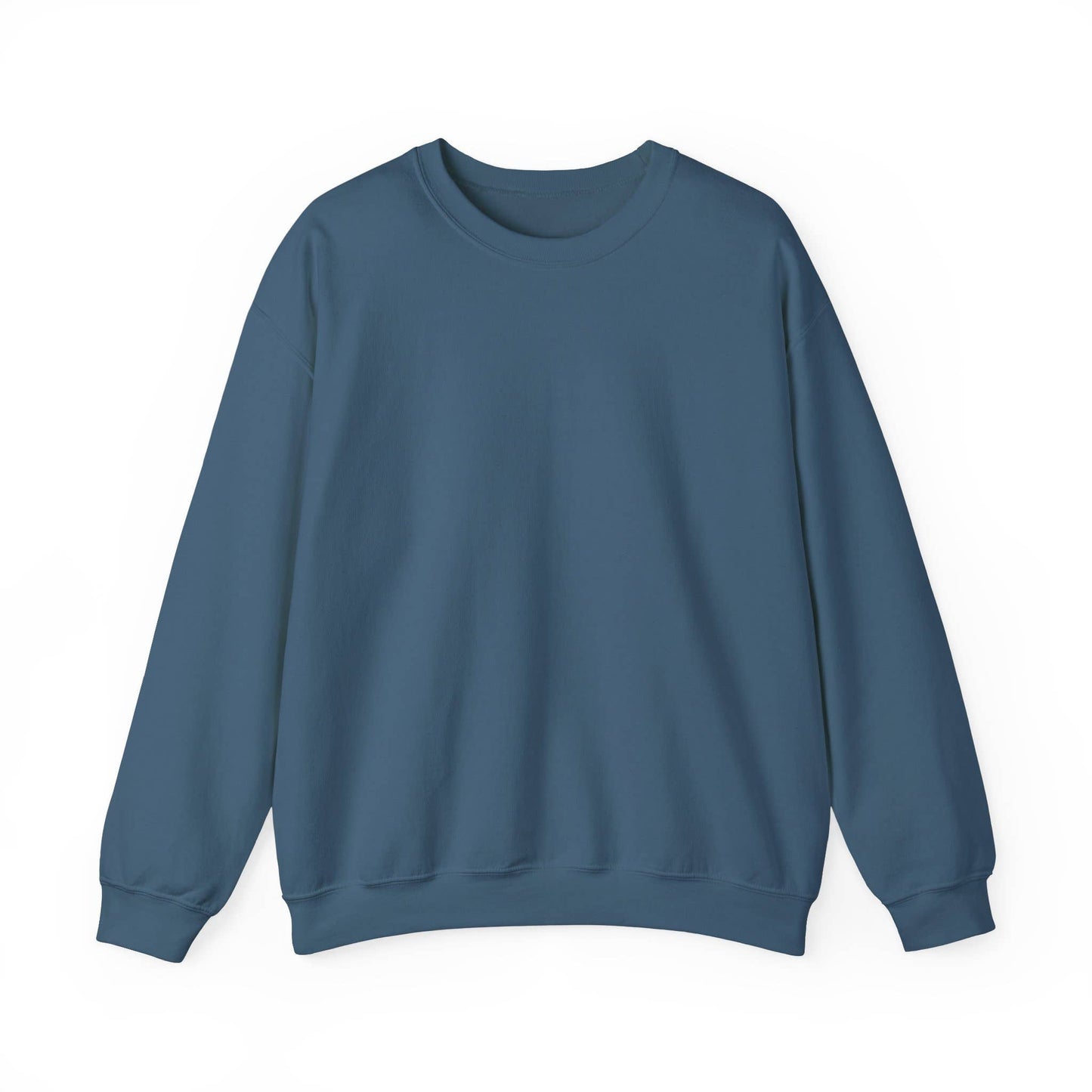 Custom LOGO Sweatshirt *Embroidered // Gildan, One-Sided: Navy / M