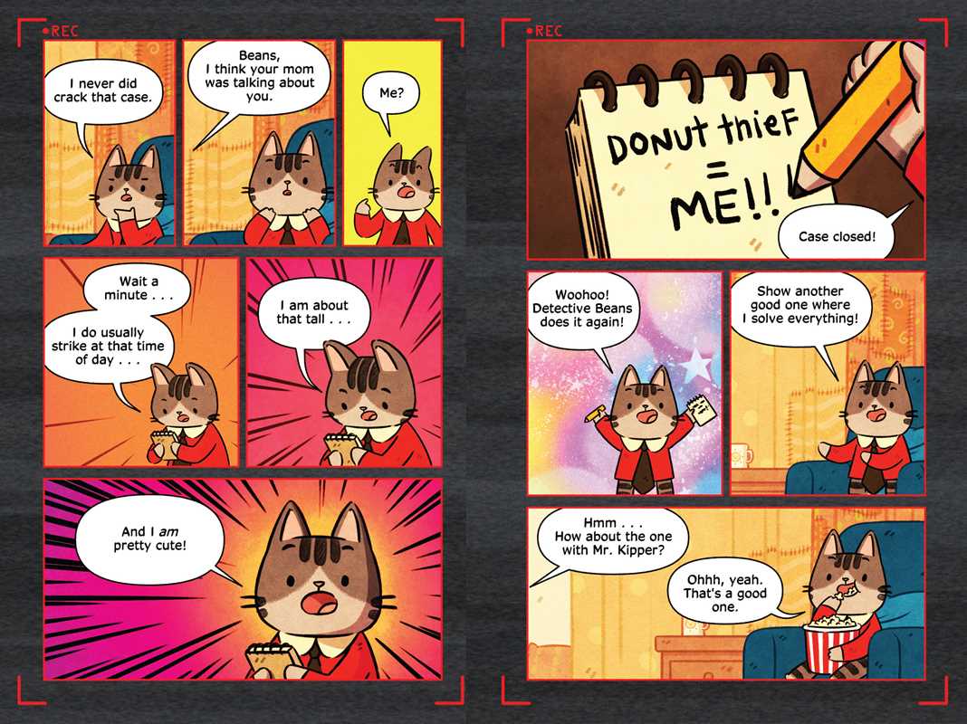 Detective Beans: Adventures in Cat Town by Li  Chen: Paperback; 208 pages / English