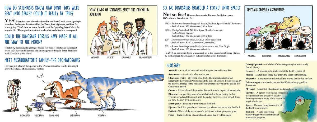 Dinosaurs in Space