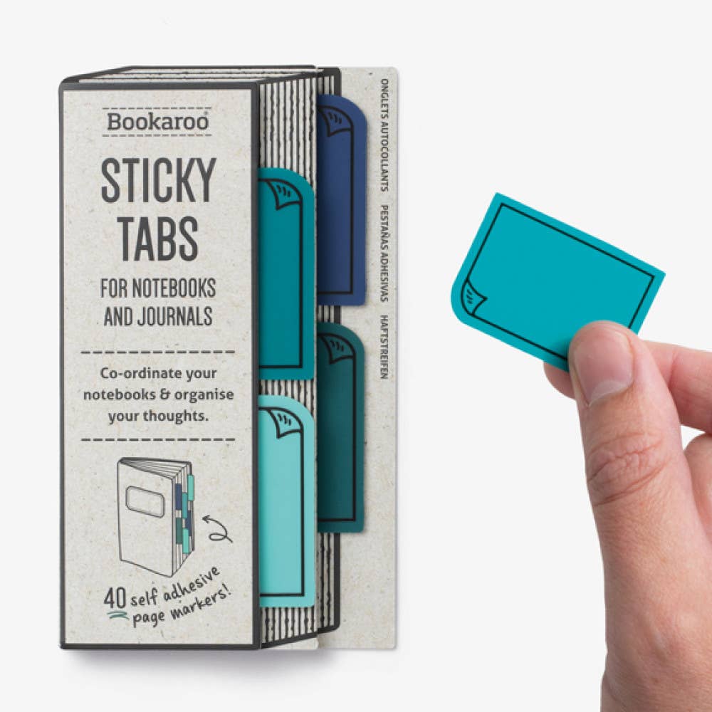 Bookaroo Sticky Tabs: Greens