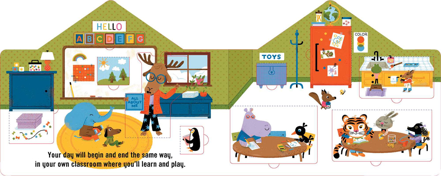 Meet Your School! by Cindy Jin: Board Books; 12 pages / English