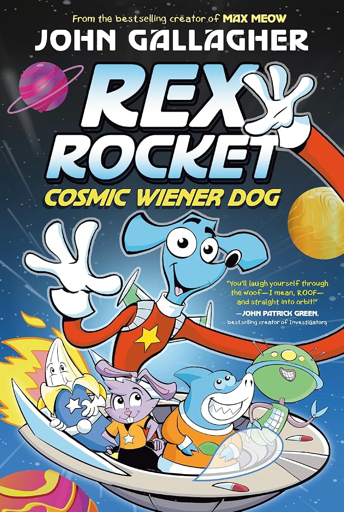 Rex Rocket: Cosmic Wiener Dog: (A Graphic Novel) cover image