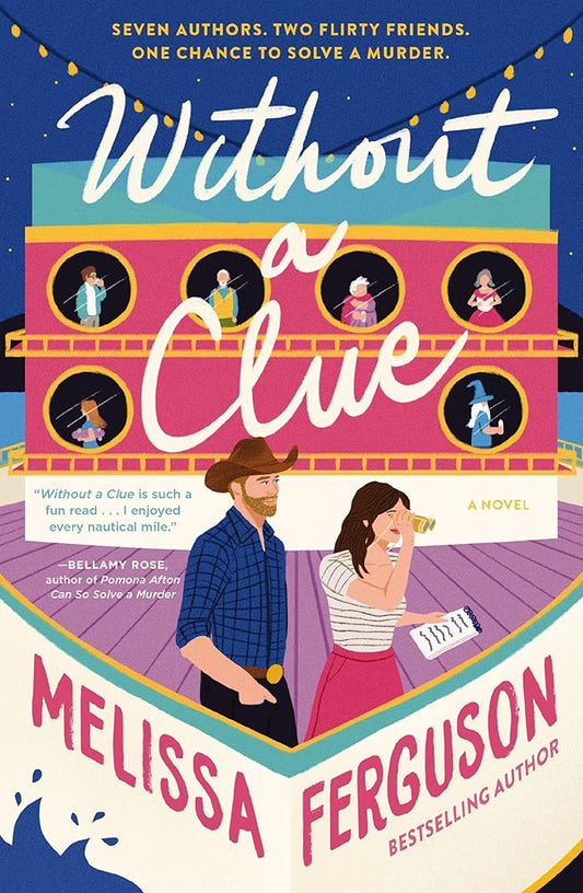 Without a Clue: A Rom-Com, Cozy Mystery Book about Books cover image