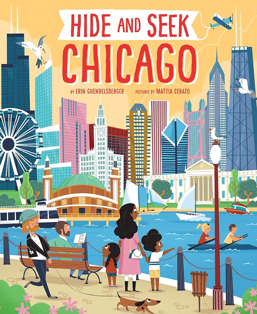 Hide and Seek Chicago: A Seek-and-Find Tour of Chicago Landmarks (Hide and Seek Regional Activity Books) cover image