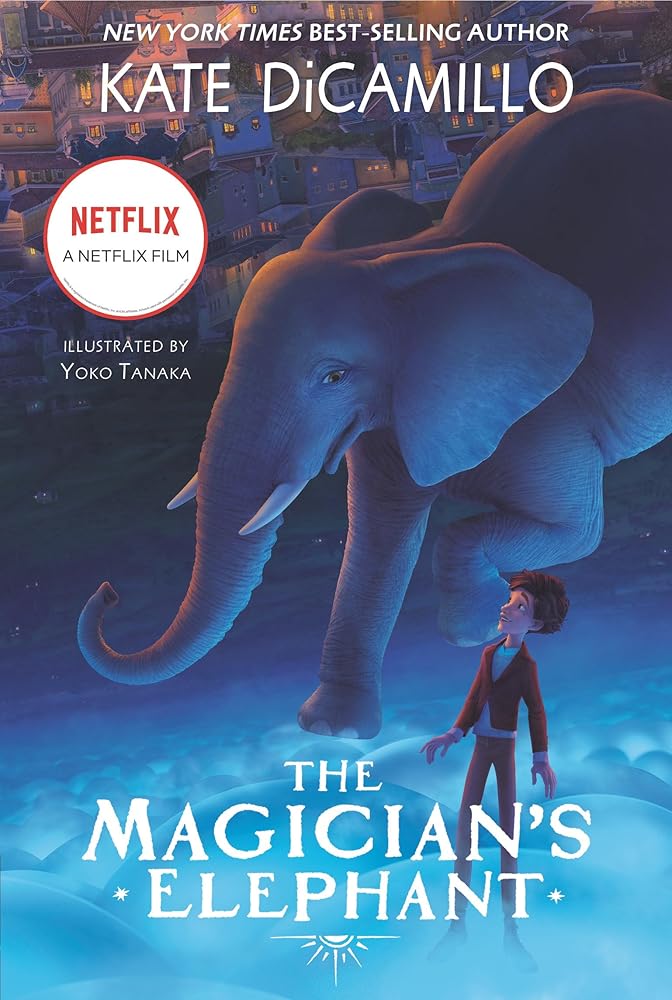 The Magician's Elephant Movie tie-in cover image