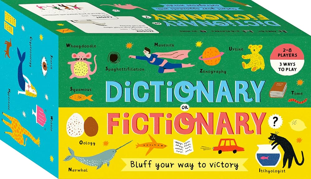 Dictionary or Fictionary?: A word game for all the family: Bluff your way to victory cover image