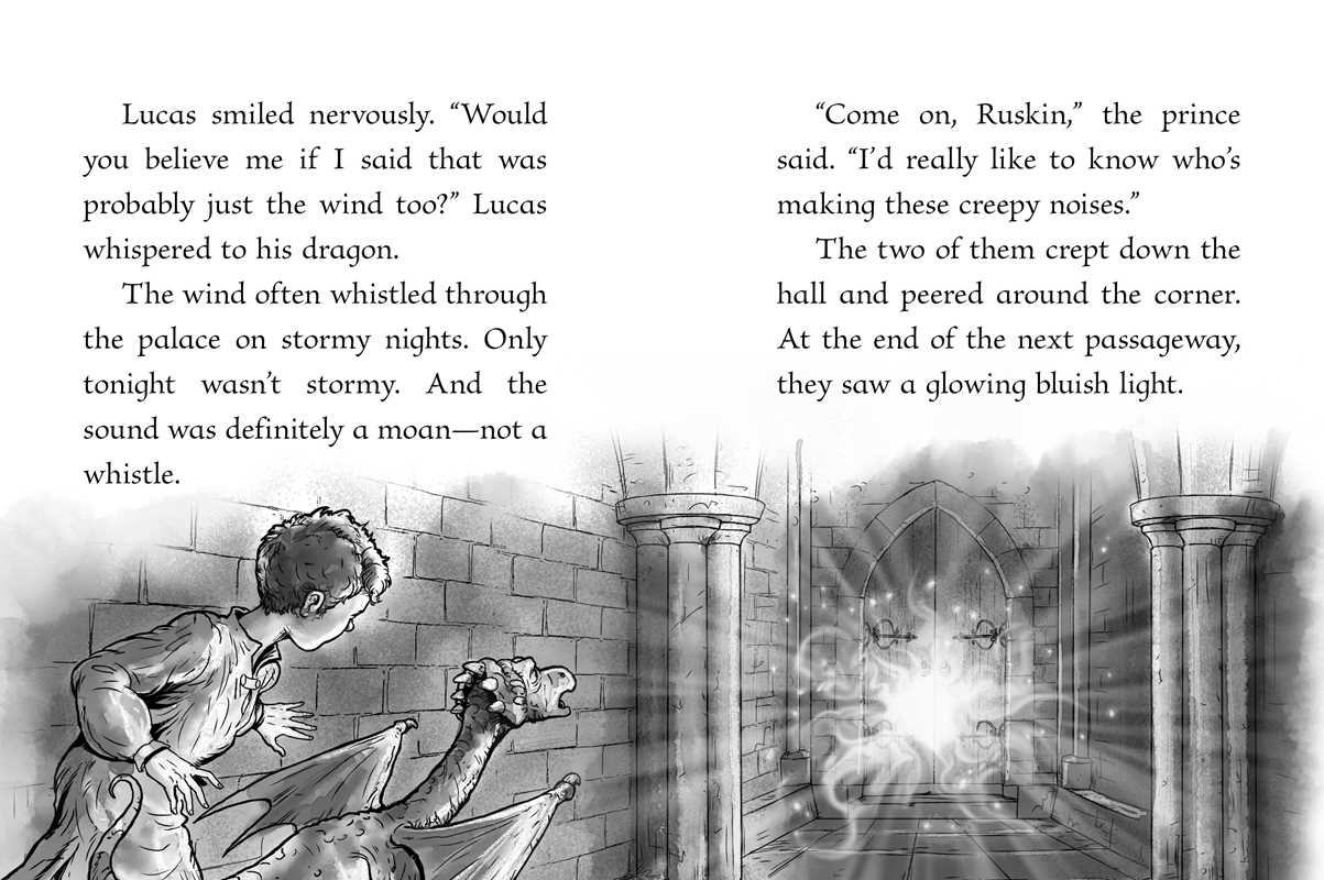 Ghost in the Castle by Jordan Quinn: Paperback; 128 pages / English