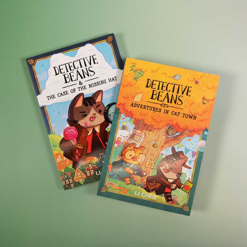 Detective Beans: Adventures in Cat Town by Li  Chen: Paperback; 208 pages / English