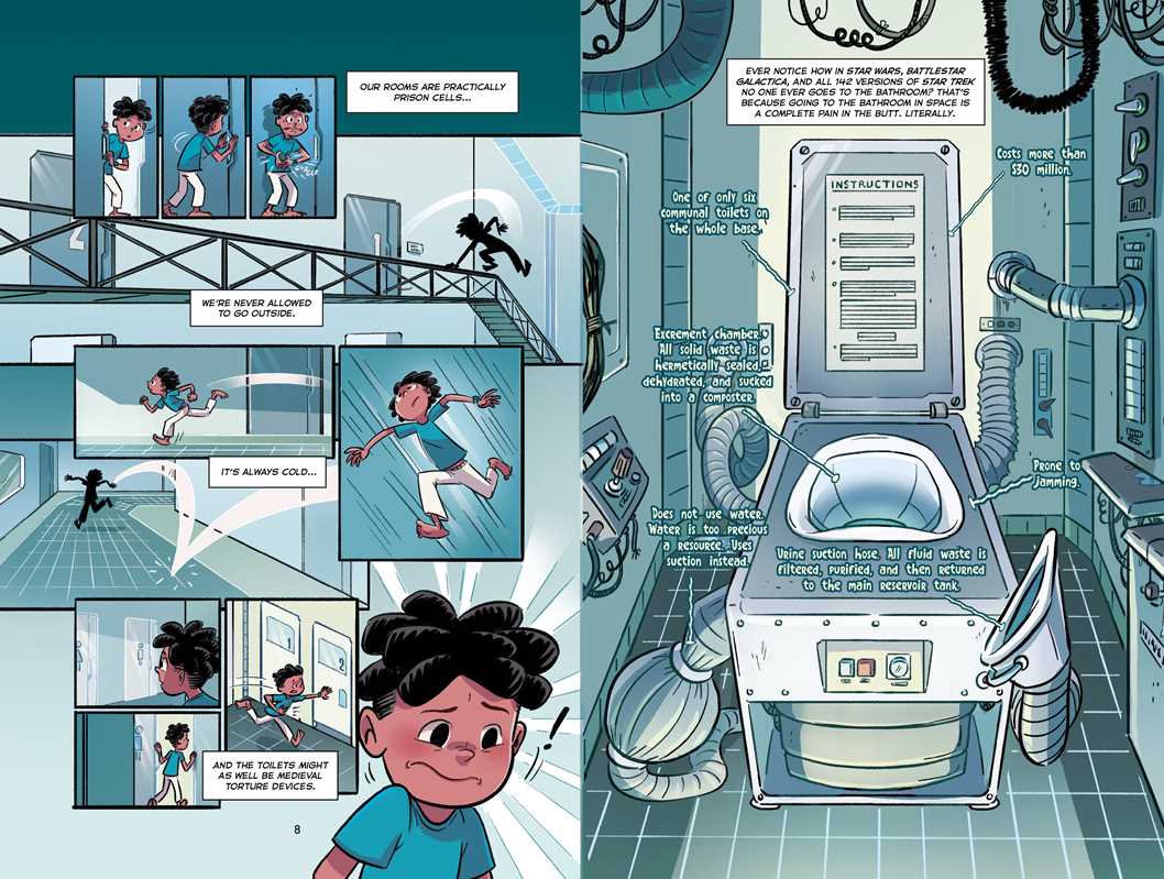 Space Case the Graphic Novel by Stuart Gibbs: Paperback; 360 pages / English