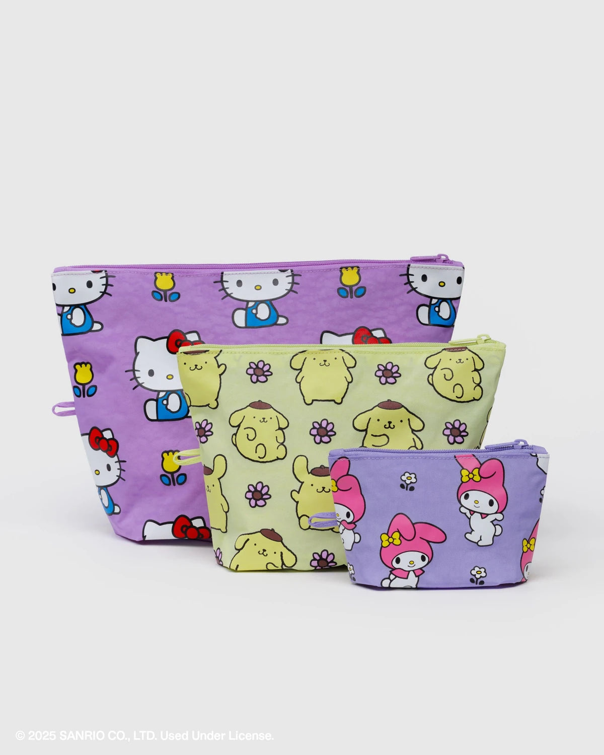 Flat Pouch Set - Hello Kitty & Friends Western
