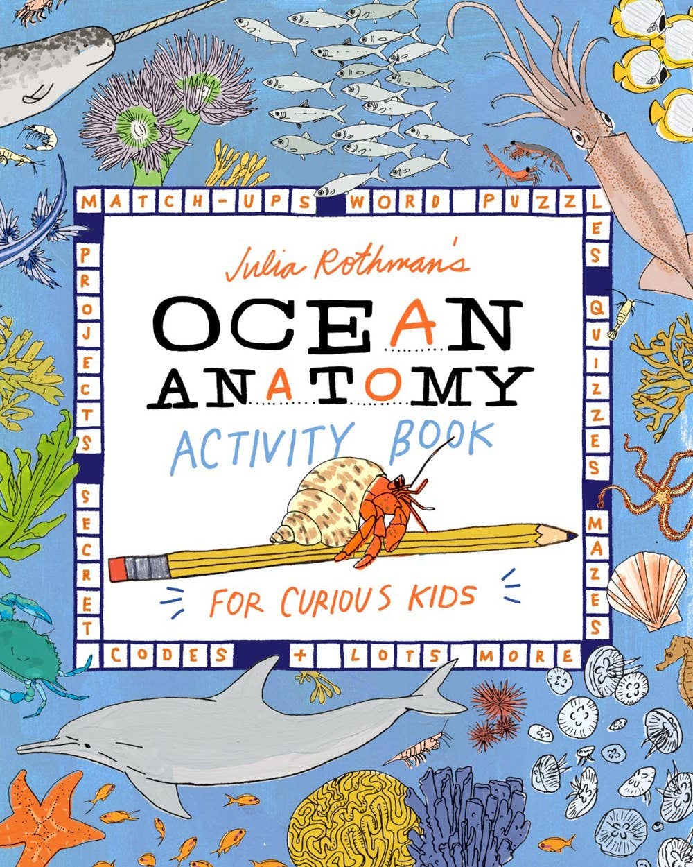 Ocean Anatomy Activity Book: Trade Paperback