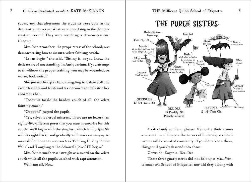 Millicent Quibb School of Etiquette for Young Mad Scientists: Trade Paperback