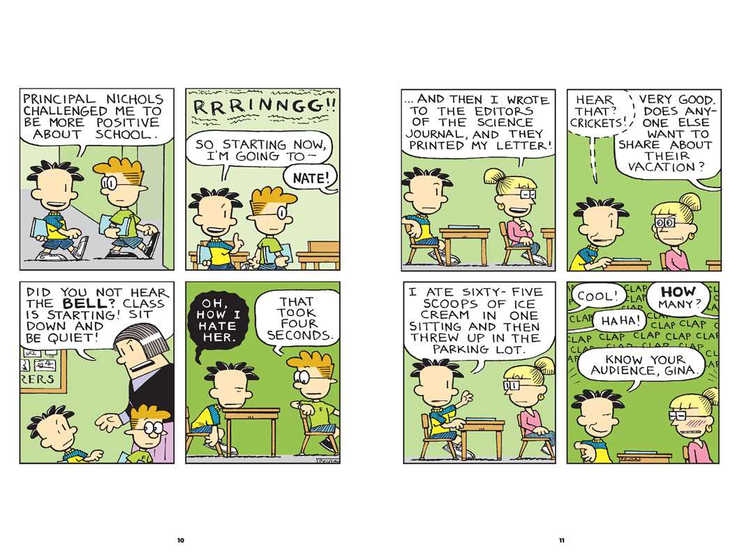 Big Nate: Remain Calm! by Lincoln Peirce: Paperback; 176 pages / English