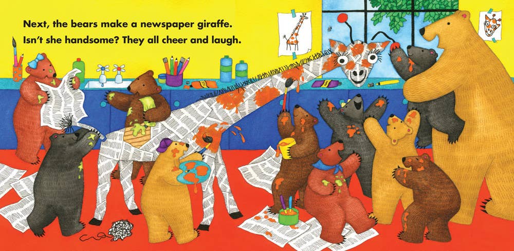 Bear's School Day: Paperback