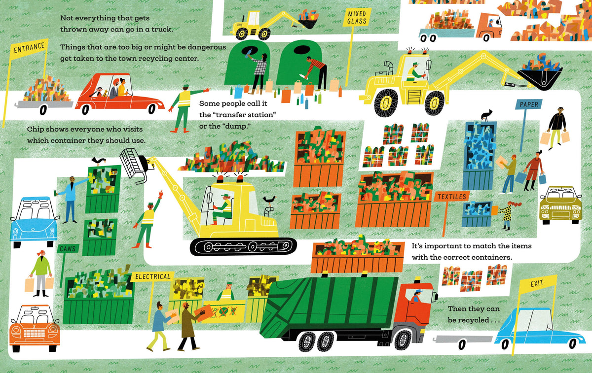 Recycling Day: What Happens to the Things We Throw Away: Hardcover