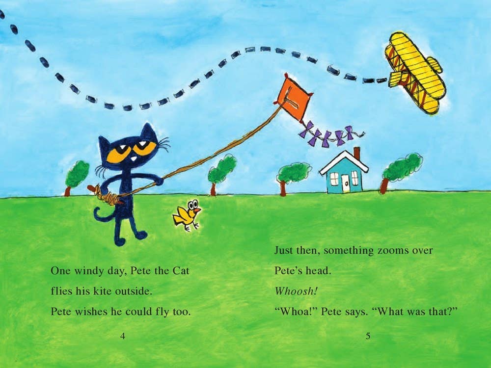 Pete the Cat and the Wright Brothers : James Dean