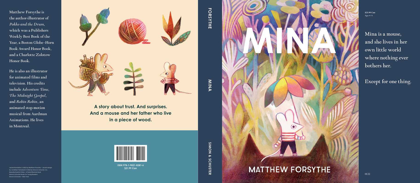 Mina by Matthew Forsythe: Hardcover; 68 pages / English