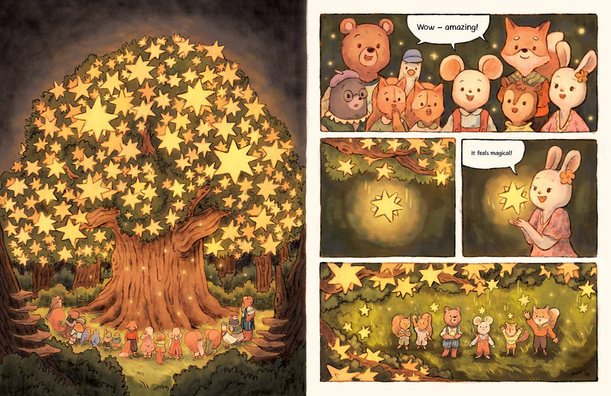 A Starlit Forest Tale: The Star Tree
