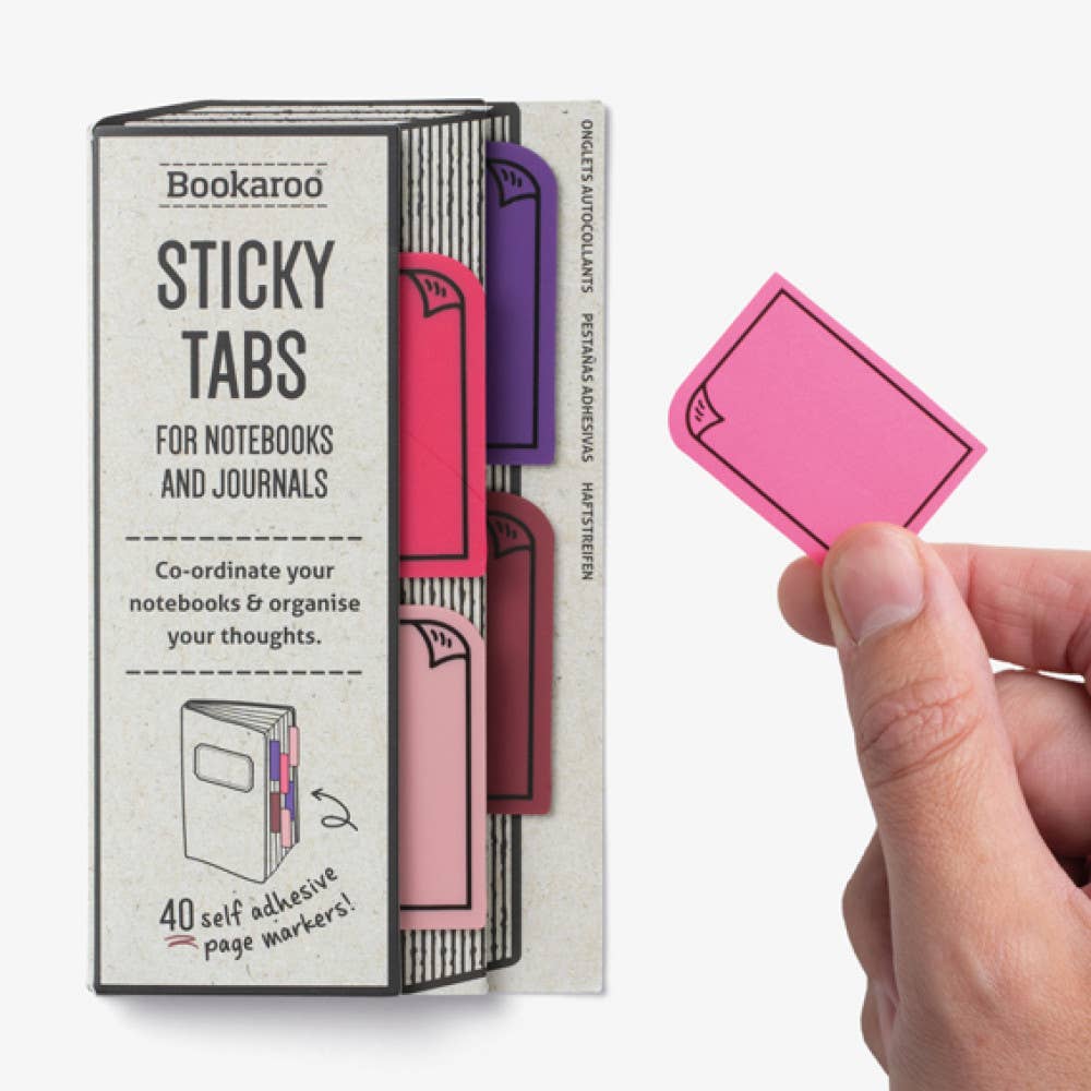 Bookaroo Sticky Tabs: Greens