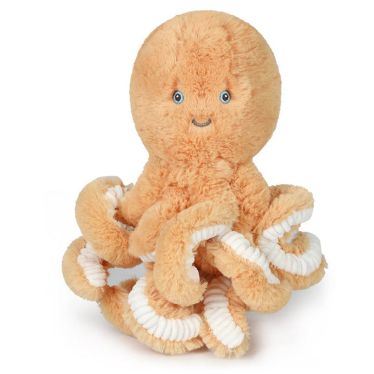 Little Ollie Octopus Gold Soft Toy  8.5" / 22cm