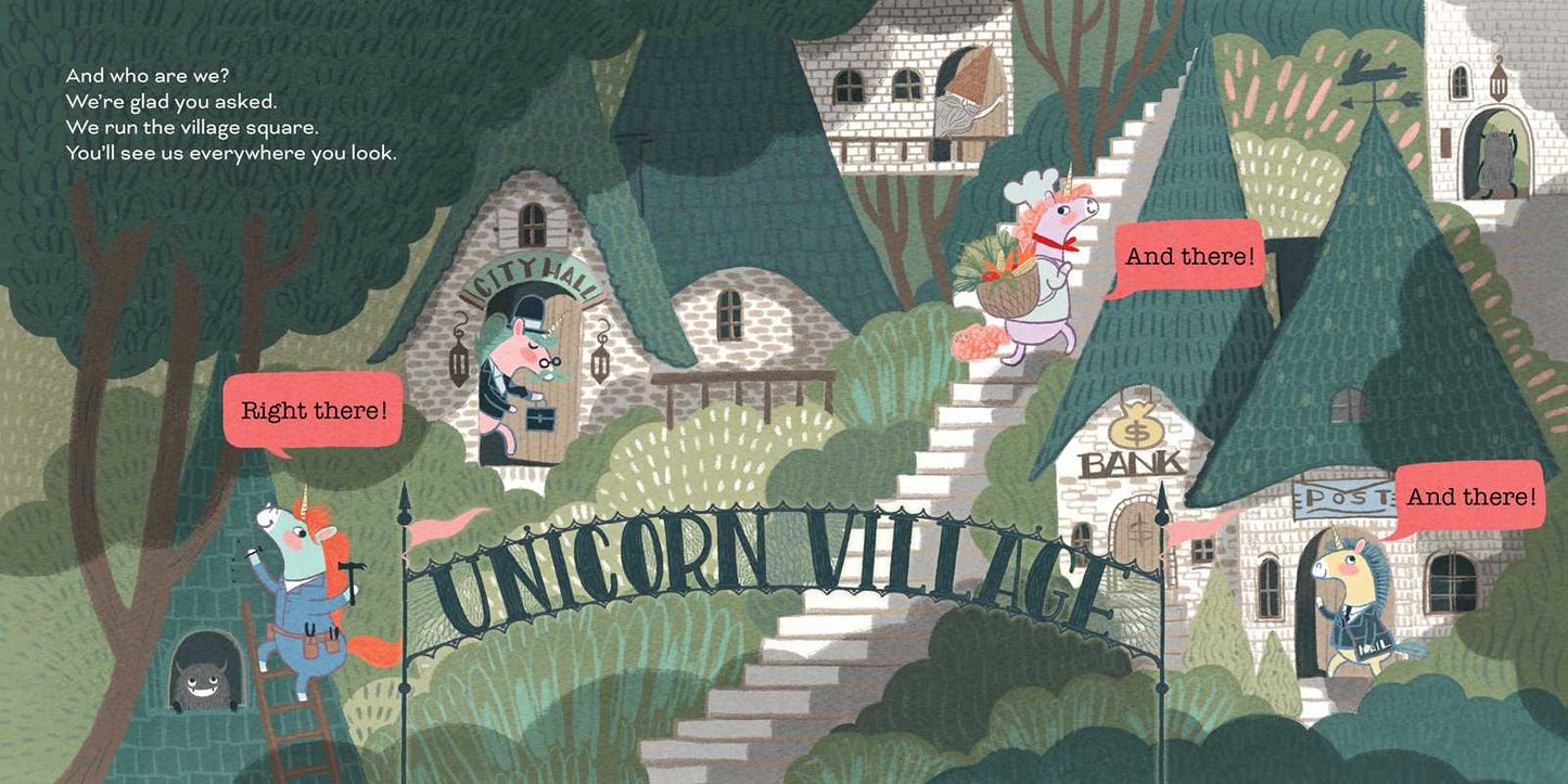 Unicorns in Uniforms by Beth Ferry: Hardcover; 40 pages / English