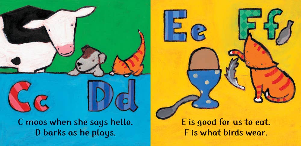 Cleo's Alphabet: Board Book with Audio