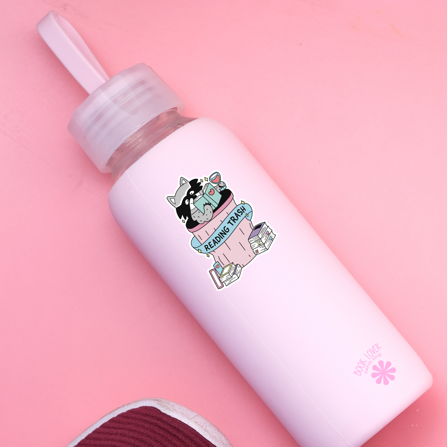 Reading Trash Stickers / Bookish Stickers / Book Lover Gift : 2''