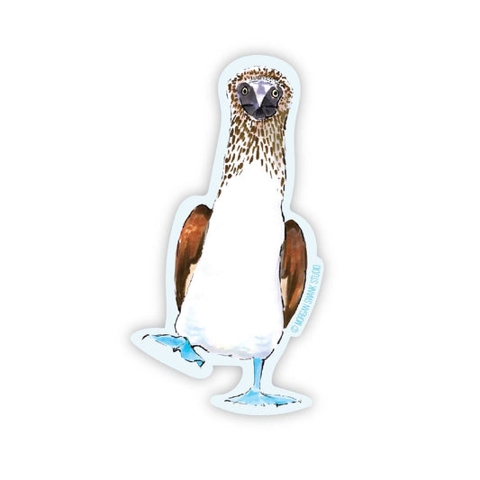 Blue-Footed Booby Bird Sticker