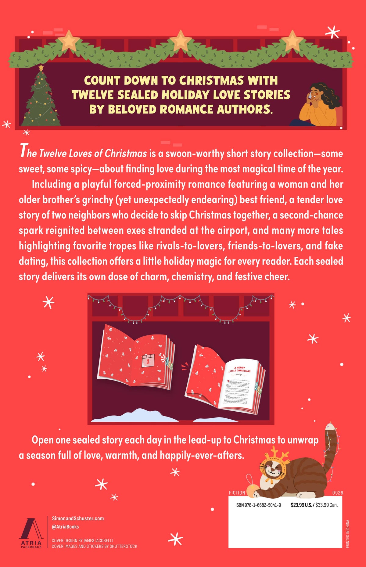 Twelve Loves of Christmas: An Advent Romance Collection: Paperback; 384 pages / English