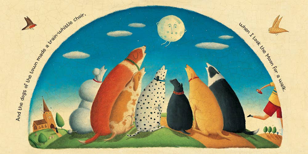 I Took the Moon for a Walk: Board Book