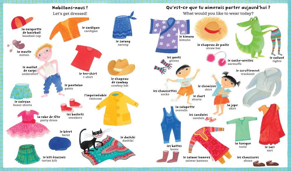 My Big Barefoot Book of French and English Words: Bilingual French Hardcover