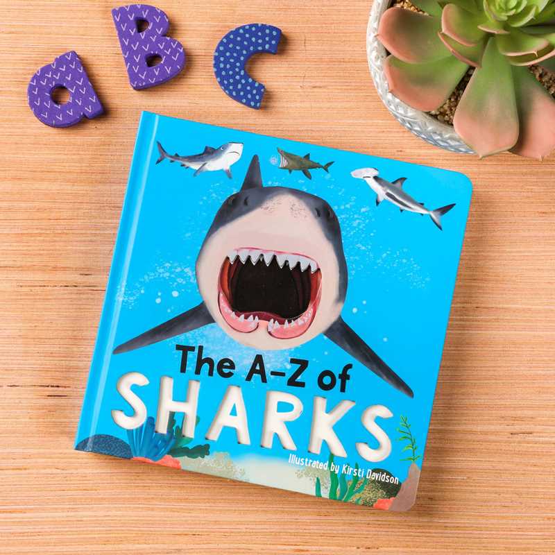 A-Z of Sharks by Editors of Silver Dolphin Books: Board Books; 30 pages / English