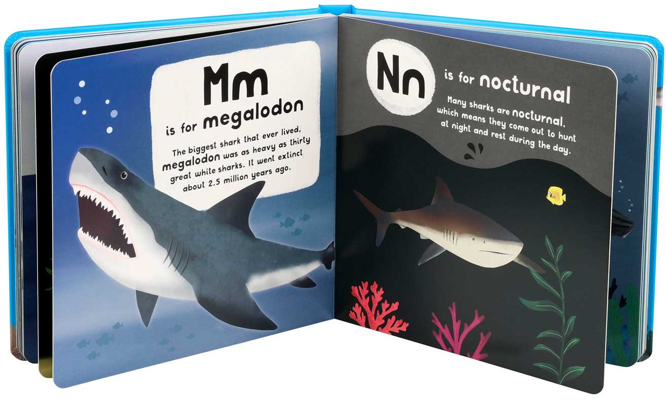 A-Z of Sharks by Editors of Silver Dolphin Books: Board Books; 30 pages / English