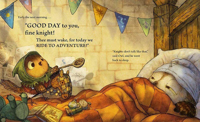 Knight Owl and Early Bird: Hardcover