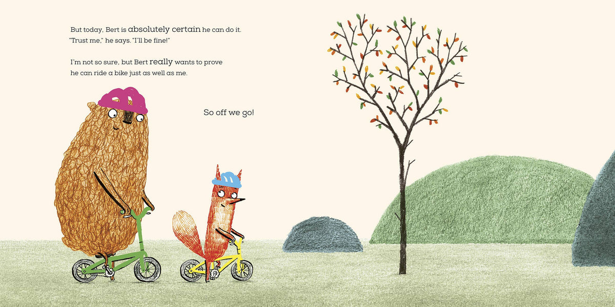 Frank and Bert: The One Where Bert Learns to Ride a Bike: Hardcover