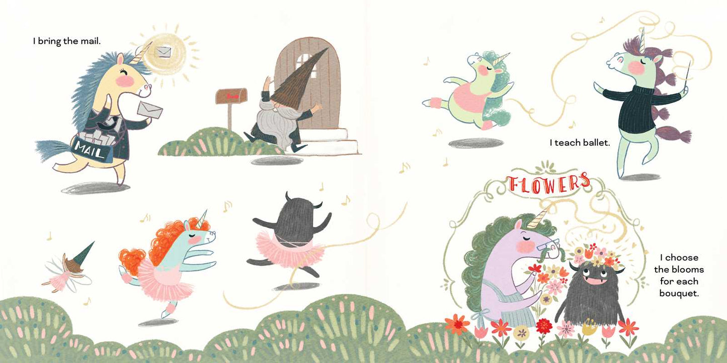 Unicorns in Uniforms by Beth Ferry: Hardcover; 40 pages / English