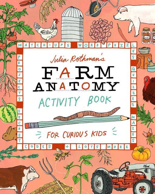 Farm Anatomy Activity Book: Trade Paperback