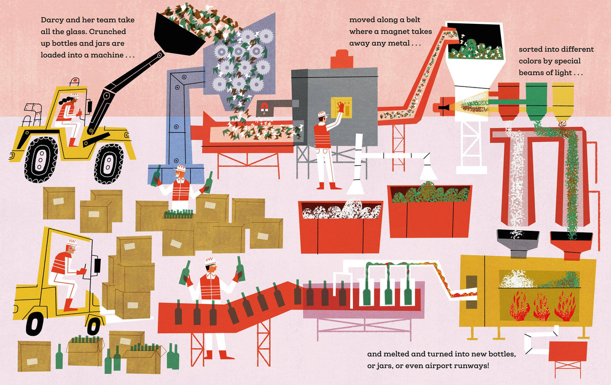 Recycling Day: What Happens to the Things We Throw Away: Hardcover