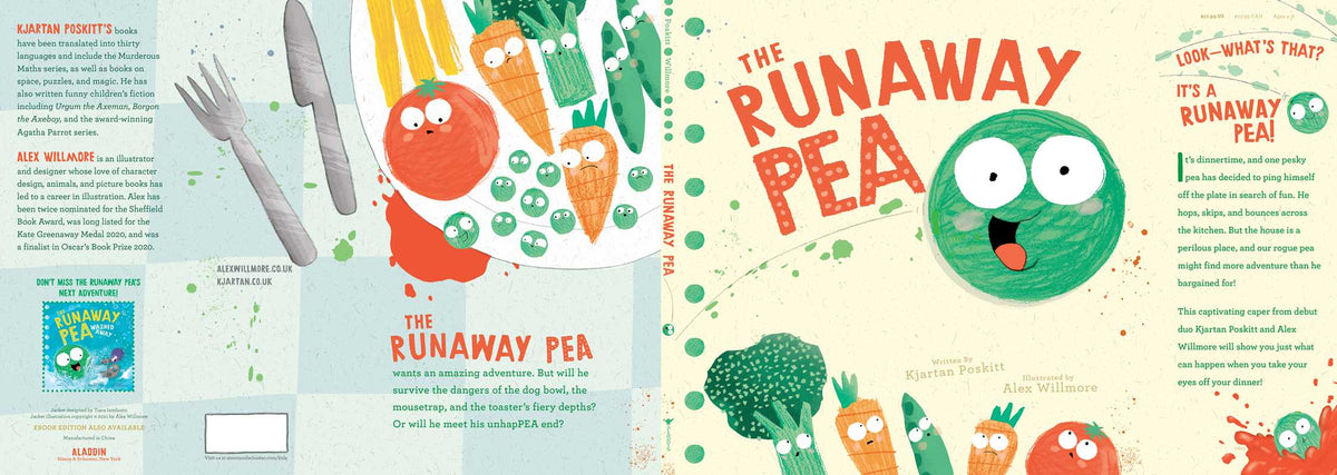 Runaway Pea by Kjartan Poskitt: Hardcover; 32 pages / English
