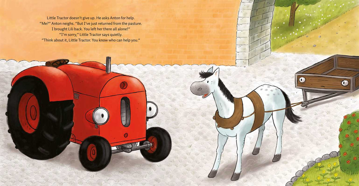 Little Tractor Tells a Fib by Natalie Quintart: Hardcover; 32 pages / English