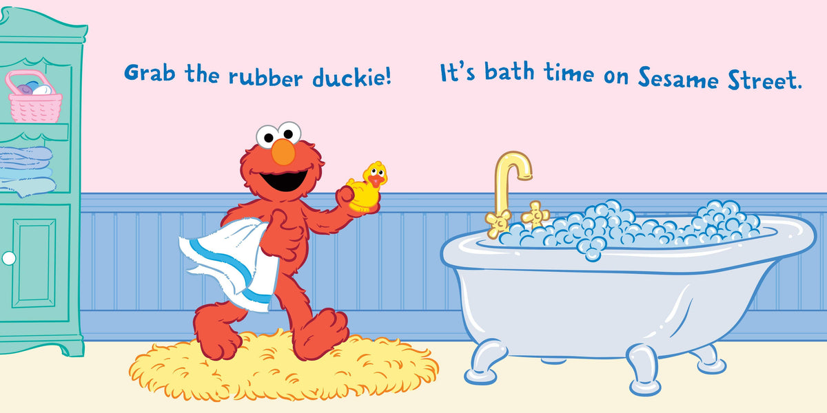 Indestructibles: Sesame Street: Let's Take a Bath!: Trade Paperback