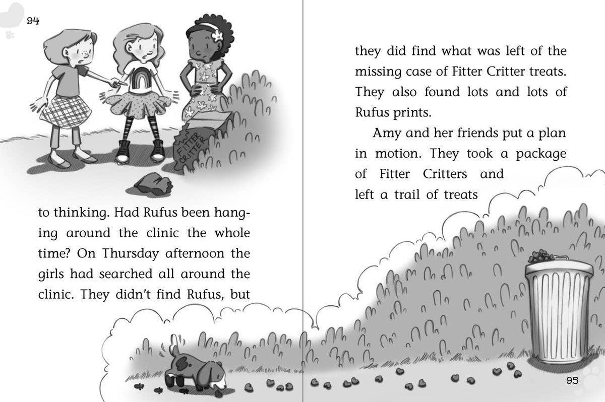 Amy and the Missing Puppy by Callie Barkley: Paperback; 128 pages / English