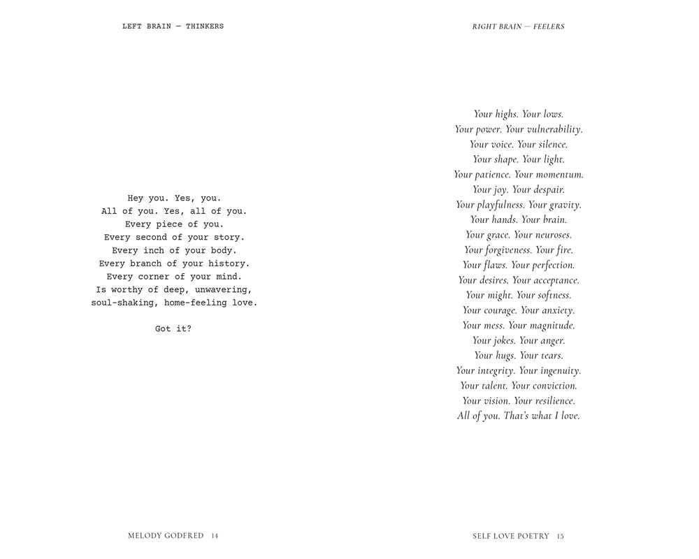 Self Love Poetry