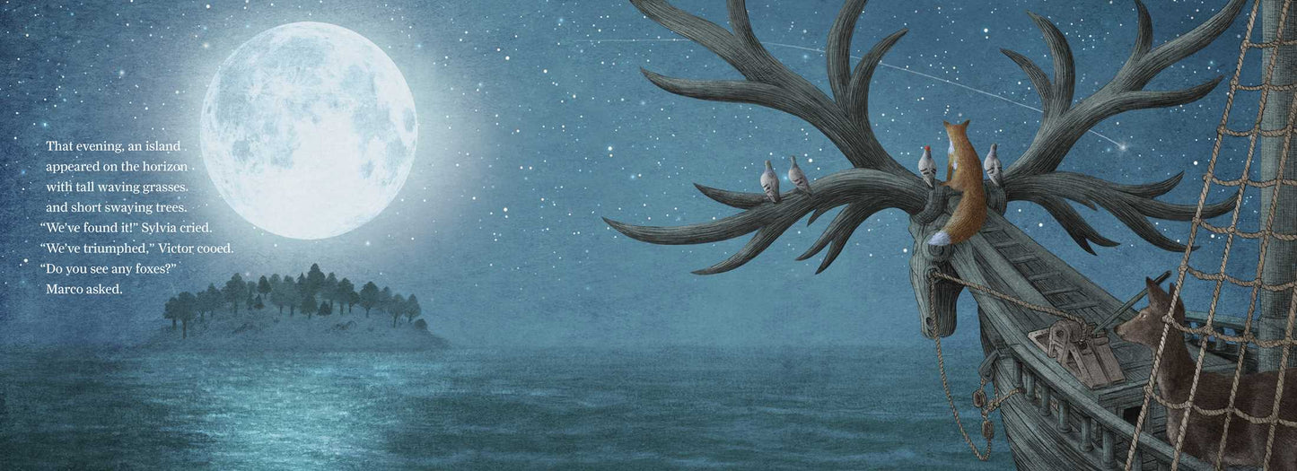 Antlered Ship by Dashka Slater: Hardcover; 48 pages / English