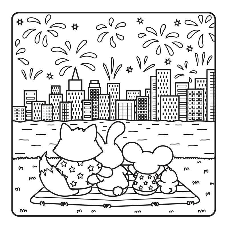 America the Beautiful Coloring Book by: Paperback; 96 pages / English