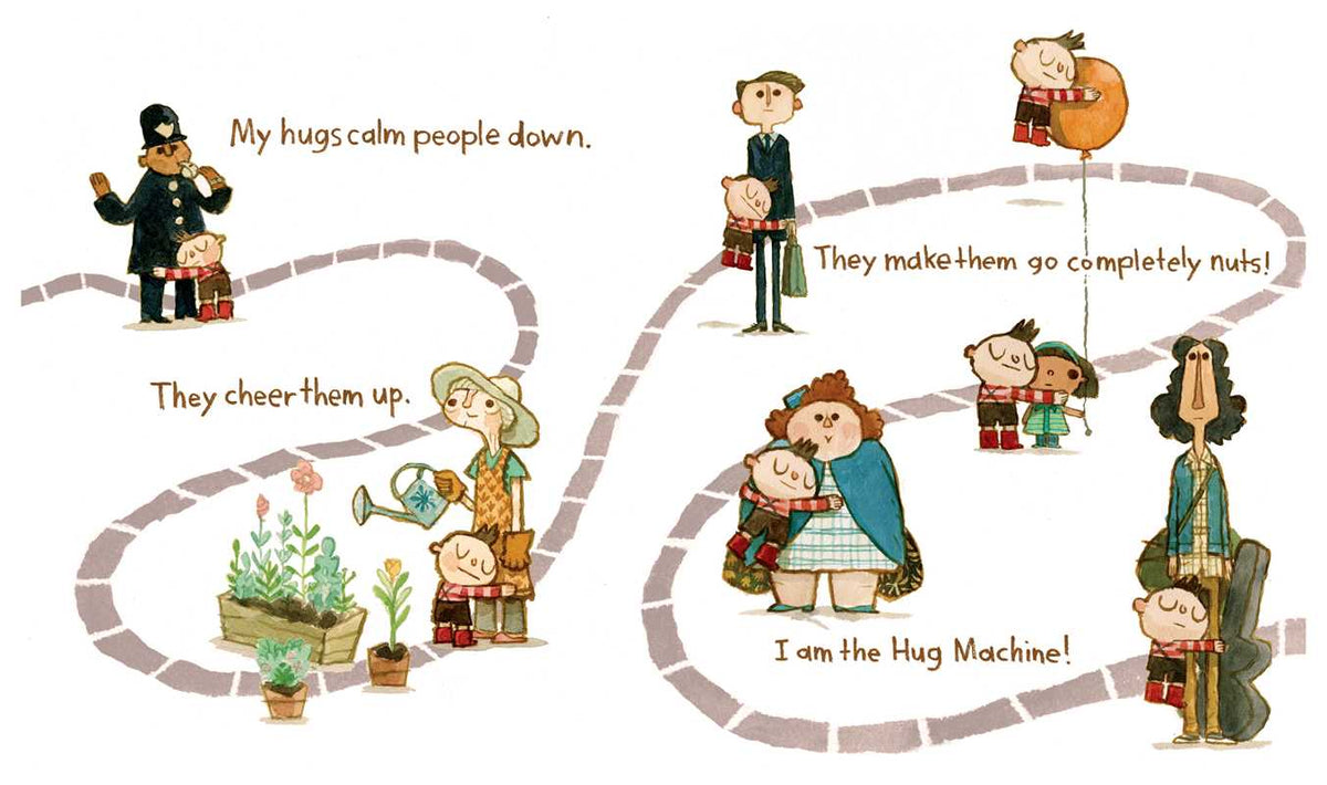 Hug Machine by Scott Campbell: Board Books; 36 pages / English