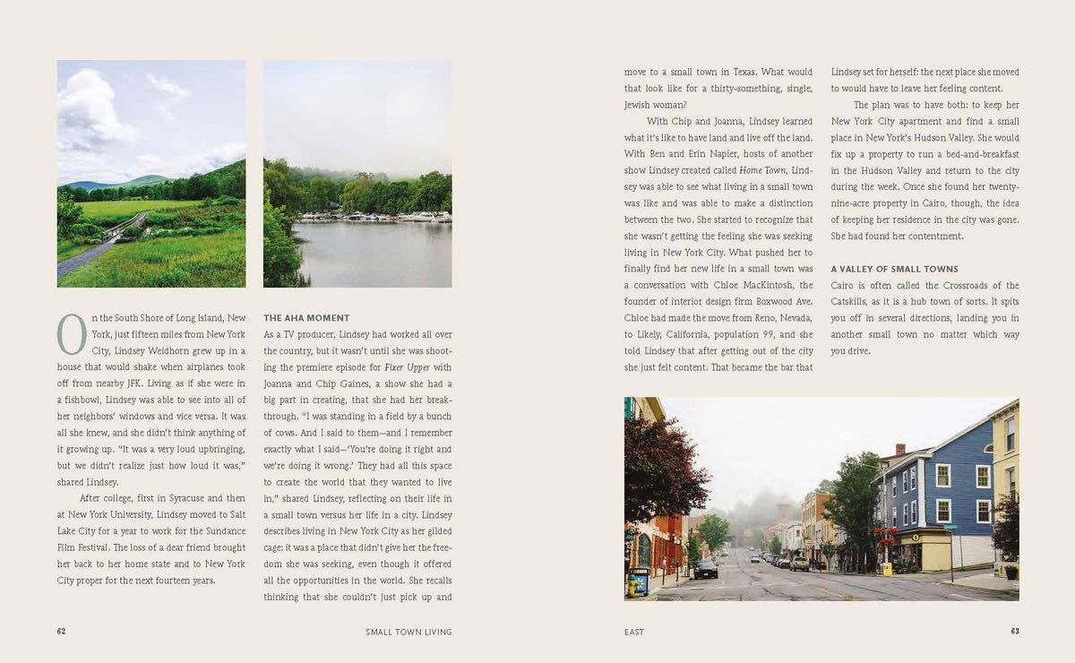 Small Town Living: Hardcover