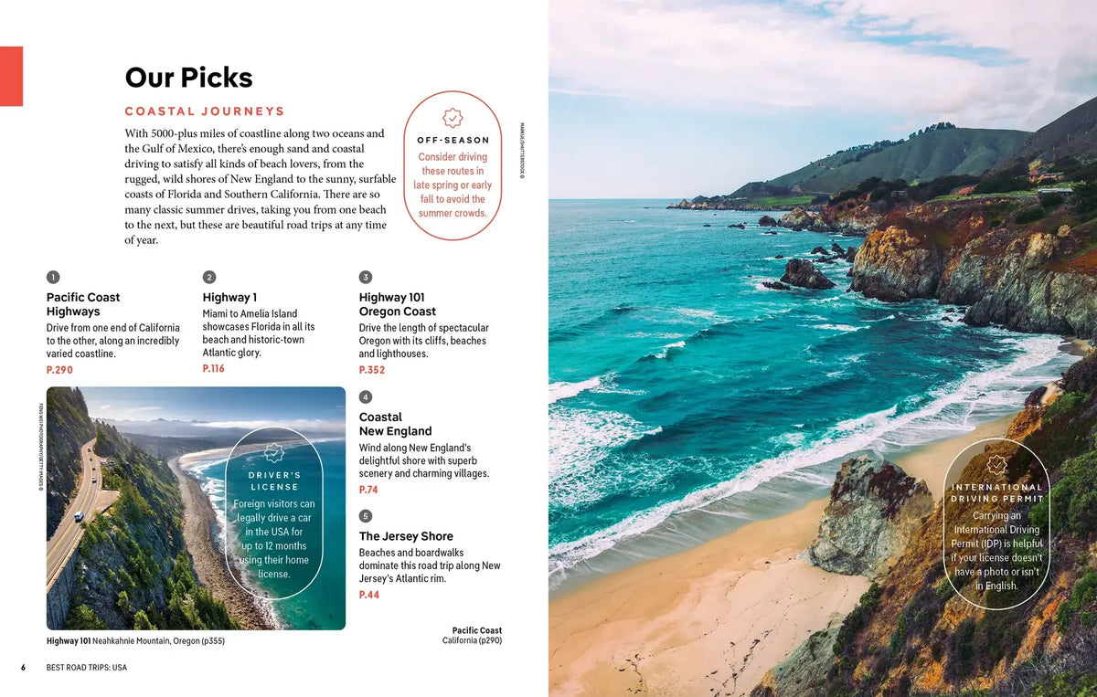 Lonely Planet Best Road Trips USA: Trade Paperback