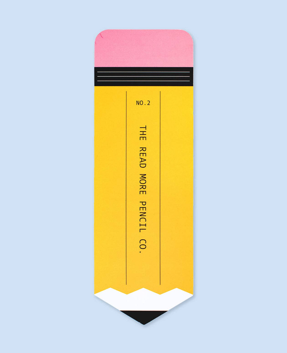 Pencil Reading Log Bookmark: Yellow